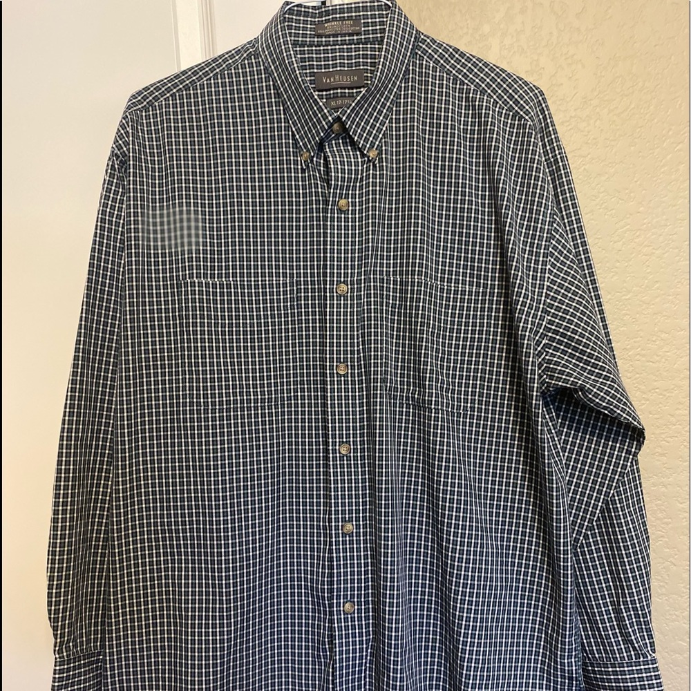 Van Heusen Men’s Shirt Size XL 17-17.5